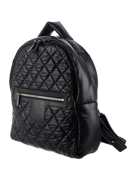 chanel cocoon backpack size|authentic Chanel backpack.